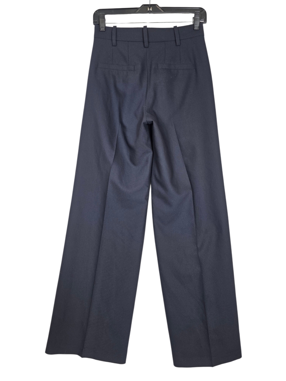 Zadig & Voltaire Panol Tailleur Strass Woven Wide-Leg Pants Rhinestones side det - Picture 4 of 14